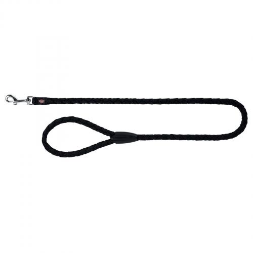 Повідець Trixie нейлоновий «Cavo» S-M 1 м / 12 мм (чорний)