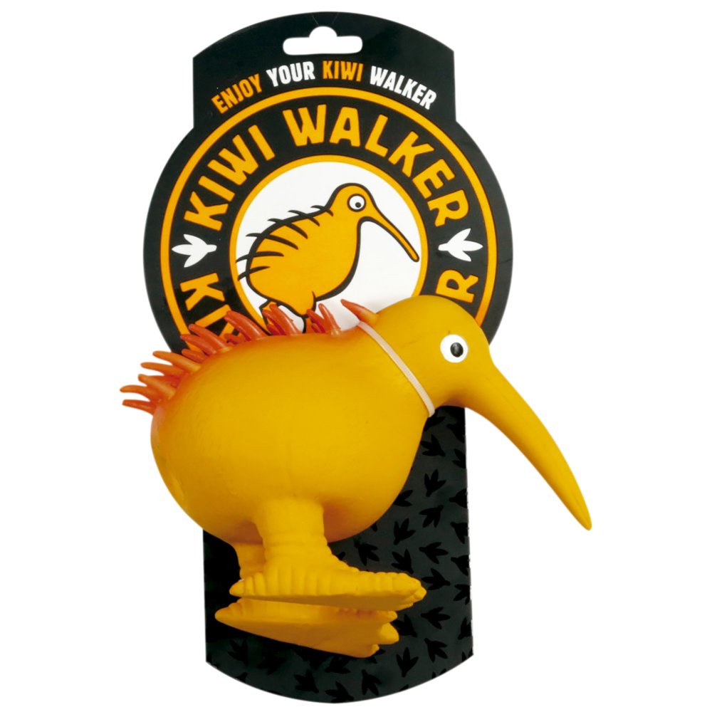 Іграшка для собак Kiwi Walker «Птах ківі» помаранчевий, 13,5 cm