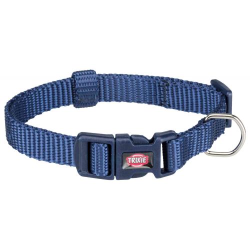 Нашийник для собак Trixie "Premium" нейлон, XS–S: 22–35 см/10 мм, індиго