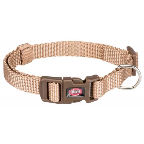 Нашийник для собак Trixie "Premium" нейлон, XS–S: 22–35 см/10 мм, карамель
