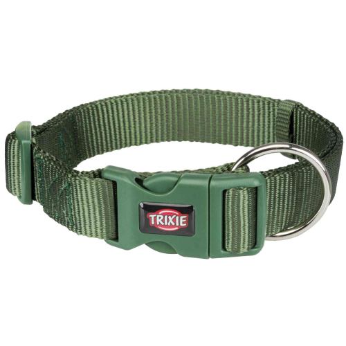 Нашийник для собак Trixie "Premium" нейлон, XS–S: 22–35 см/15 мм, оливковий