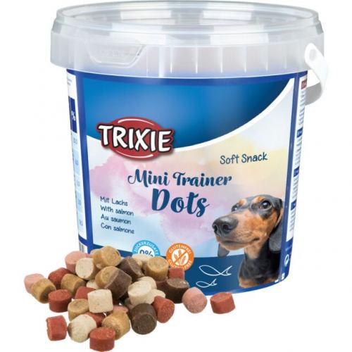 Ласощі для собак Trixie Soft Snack Mini Trainer Dots лосось, 500 г