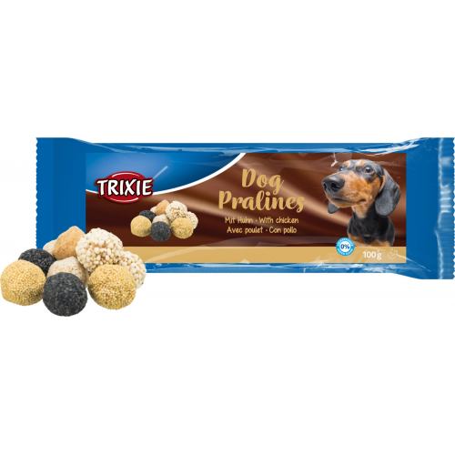 Ласощі для собак Trixie "Dog Pralines with chicken" з куркою та злаками, 100 г