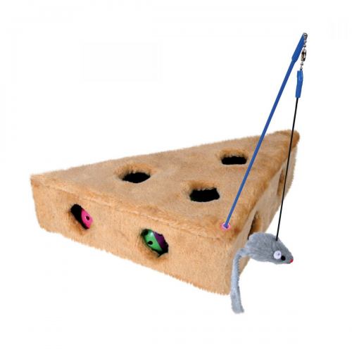 Іграшка для котів Trixie «Сир» 36 x 8 x 26 / 26 см