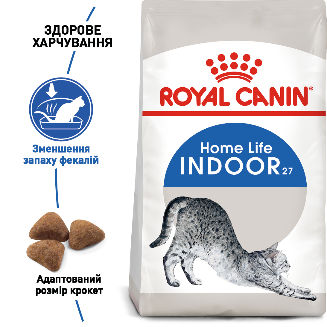 Корм для домашніх котів ROYAL CANIN INDOOR 0.4 кг