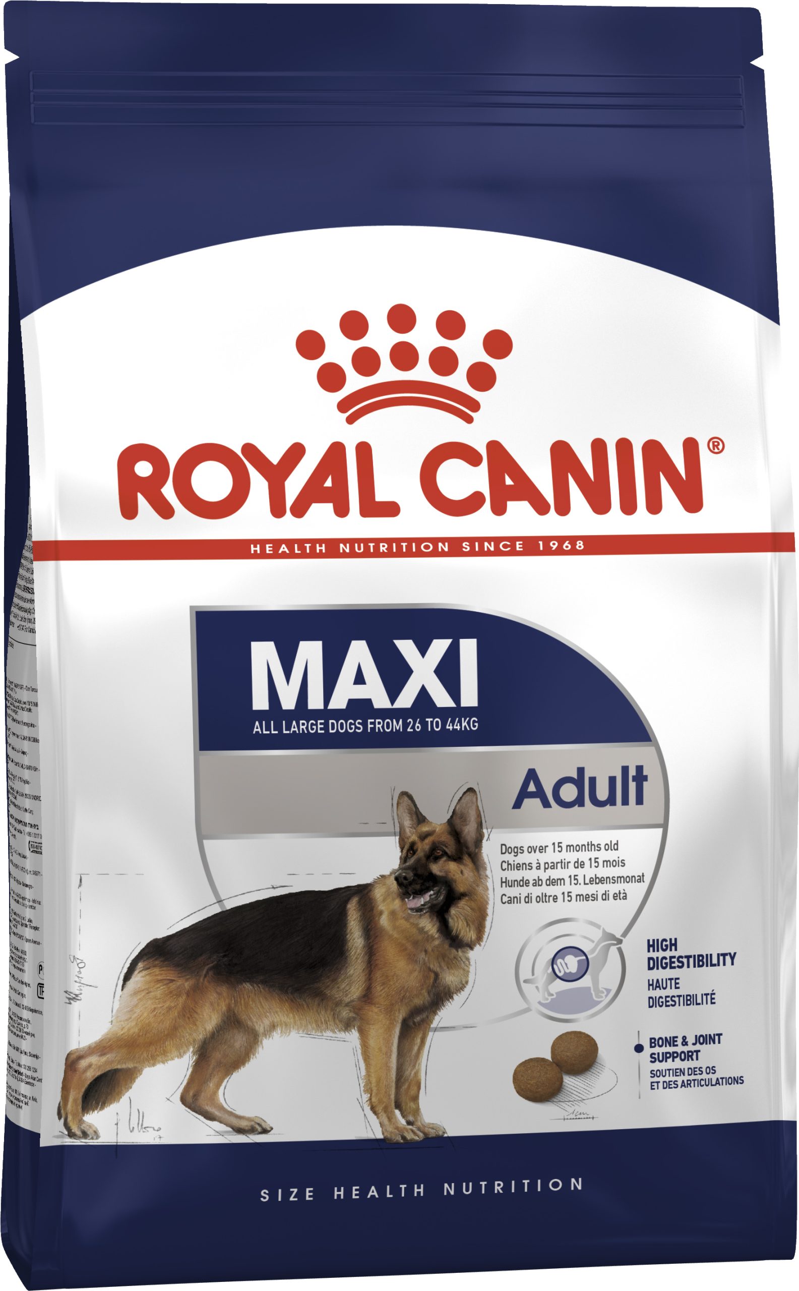 Корм для дорослих собак ROYAL CANIN MAXI ADULT 15 кг