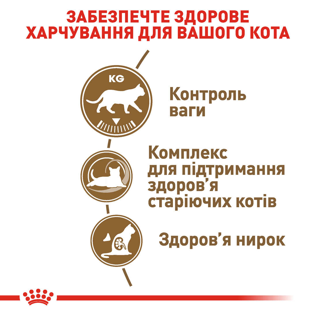 Корм для дорослих стерилізованих котів ROYAL CANIN STERILISED 12+ 2.0 кг - Зображення 4