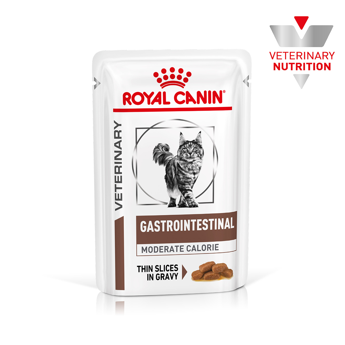 Вологий корм для дорослих котів ROYAL CANIN GASTRO-INTESTINAL MODERATE CALORIE CAT Pouches  85 г