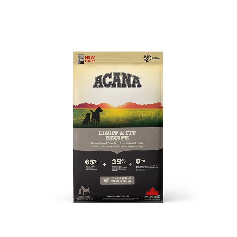 Корм для собак ACANA Light&Fit Recipe 2kg
