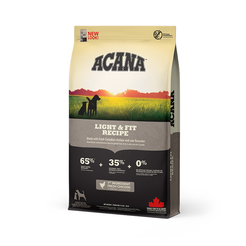 Корм для собак ACANA Light&Fit Recipe 6kg