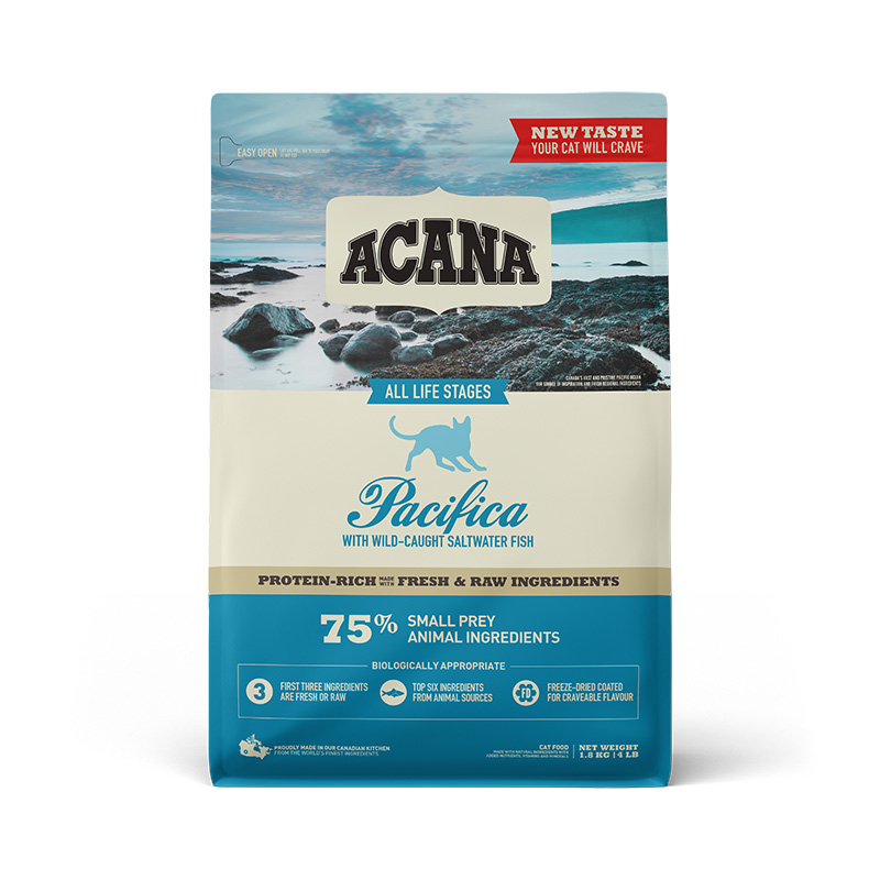 Корм для котів всіх стадій життя ACANA PACIFICA CAT 4.5 kg