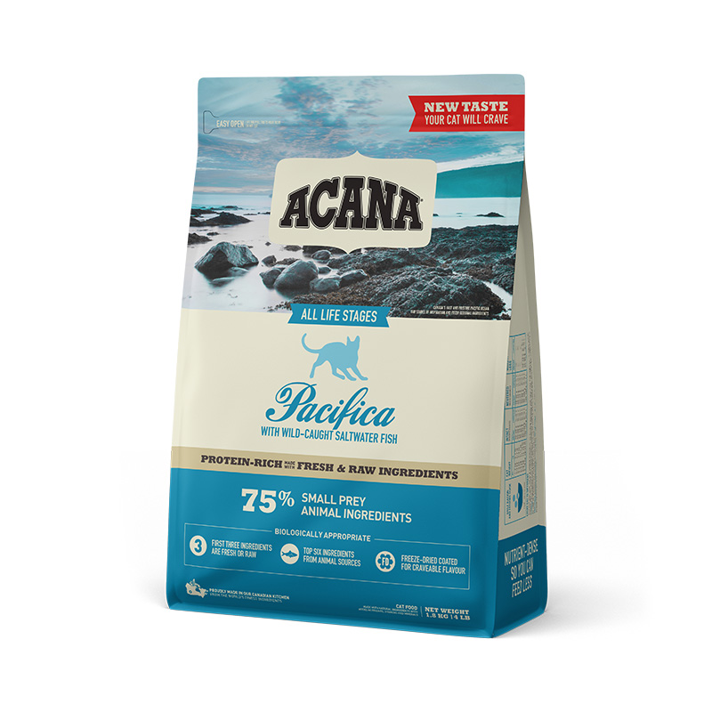 Корм для котів всіх стадій життя ACANA PACIFICA CAT 1.8KG (x8)
