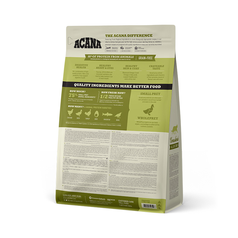 Корм для котів ACANA GRASSLANDS CAT 1.8KG (x8) - Зображення 2