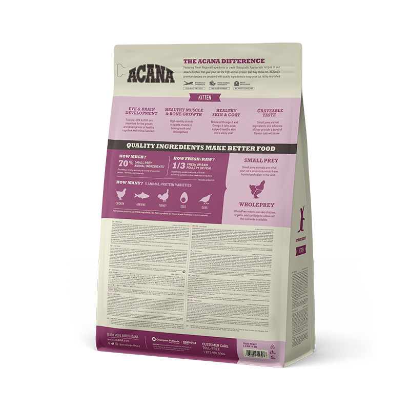 Сухий корм для кошенят ACANA FIRST FEAST CAT 1.8KG - Зображення 2