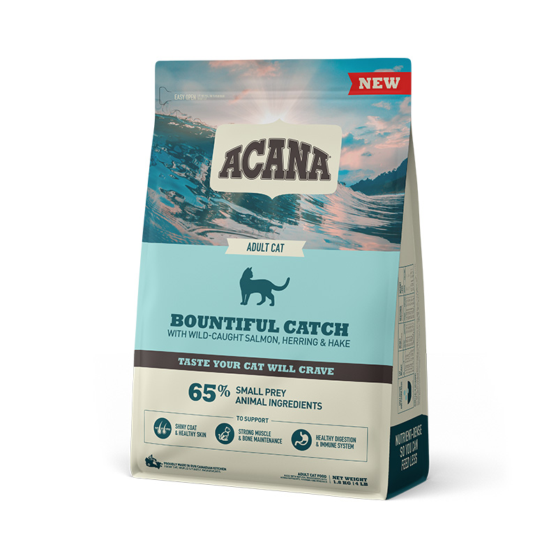 Сухий корм для котів ACANA BOUNTIFUL CATCH CAT 1.8KG